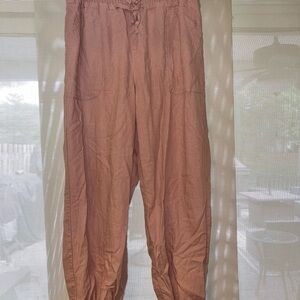 Love Tree Tan Jogger Sweatpants Relaxed Fit